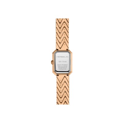 Montre HERBELIN Octogone Chevrons 17446BPR19
