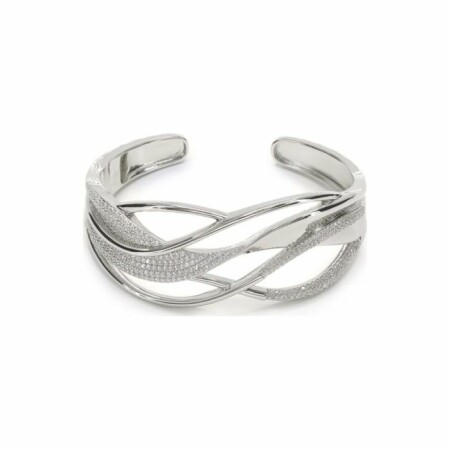 Bracelet Eclat en argent et oxyde de zirconium