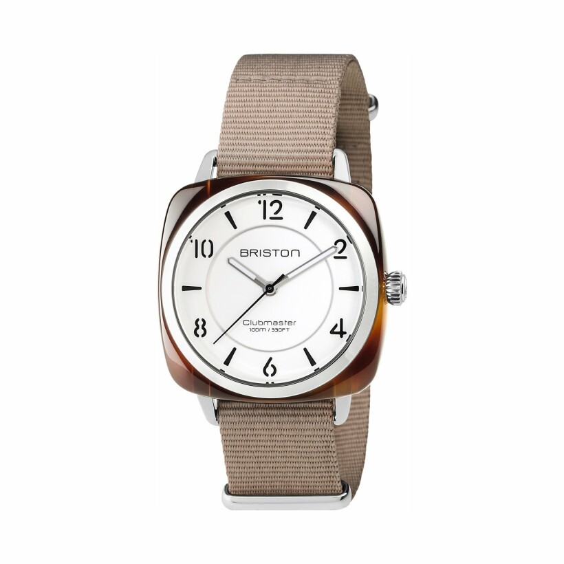Briston Clubmaster Chic HMS Steel and Acetate watch
