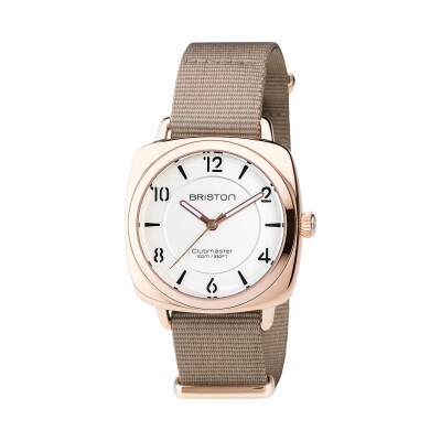 Montre Briston Clubmaster Chic HMS Plaqué or rose