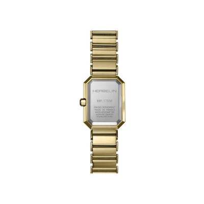 Montre HERBELIN Octogone Quartz 17556BP1N19