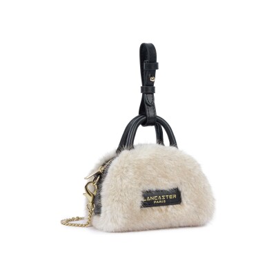 Sac à main zippé Lancaster Moumoute Nano