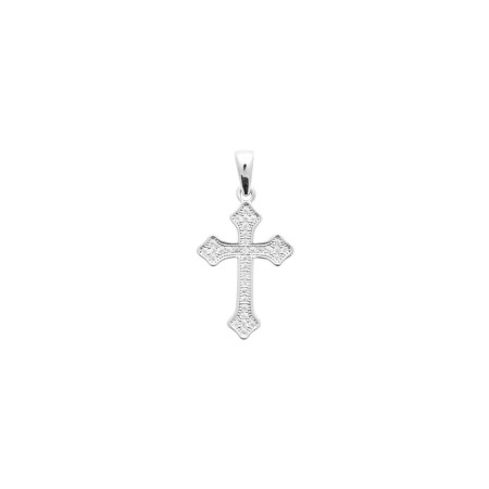 Pendentif en argent et oxyde de zirconium