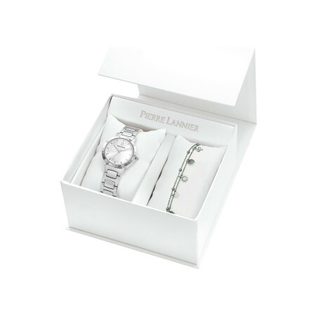 Coffret de montre Pierre Lannier Galiera 177H621 et un bracelet