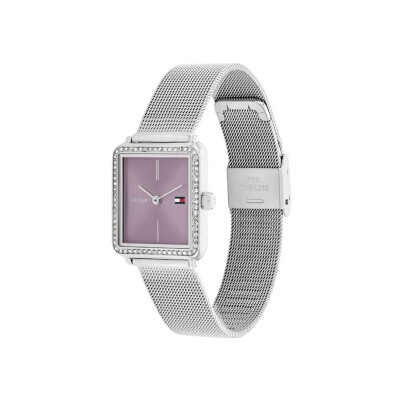 Montre Tommy Hilfiger en acier violet 1782790