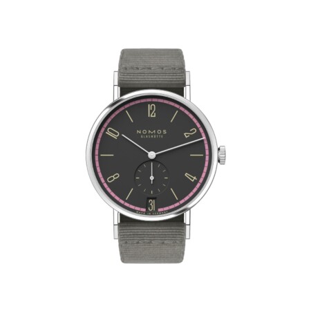 Montre Nomos Tangente 38 Date Tiefseegrau