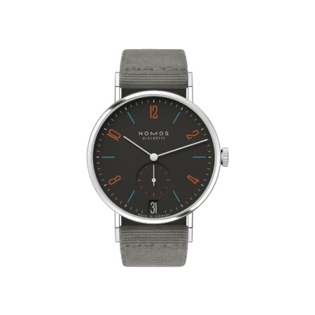 Montre Nomos Tangente 38 Date Dunkelbunt