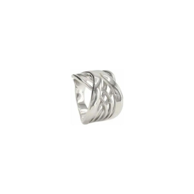 Bague Eclat en argent et oxyde de zirconium