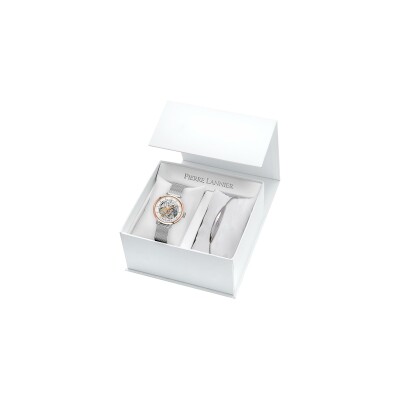 Coffret de montre Pierre Lannier Automatic 180D628 et bracelet acier