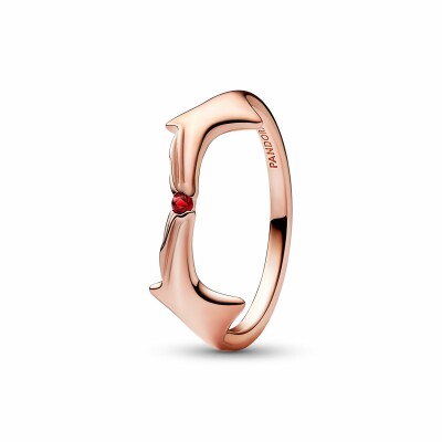 Bague Marvel X Pandora Sorcière Rouge en métal doré rose, taille 56