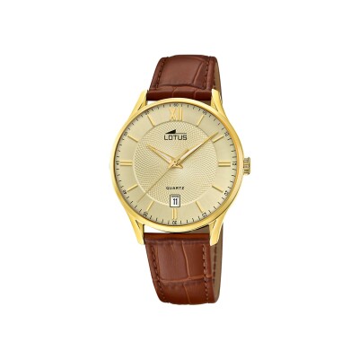 Montre Lotus Cuir Classique 18403/G