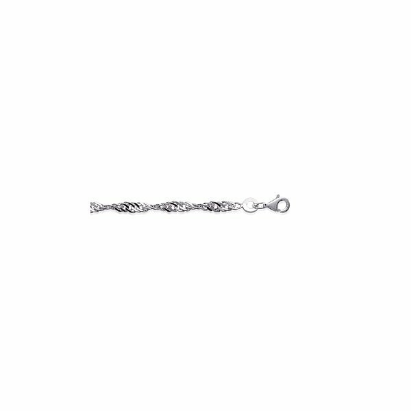 Bracelet en argent, 18cm