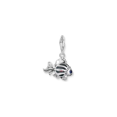 Pendentif Thomas Sabo Charm Club en argent et pierres de synthèse