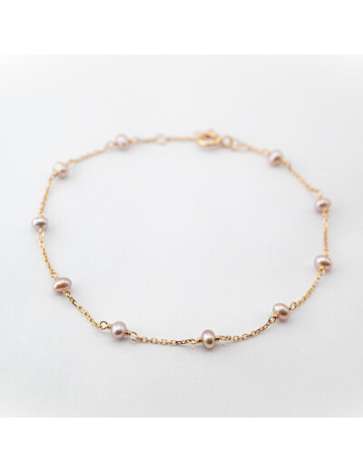 Bracelet Maison Ballet by Scarlett en or rose 18 carats