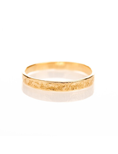 Bague Maison Ballet by Scarlett grunge en or jaune 18 carats