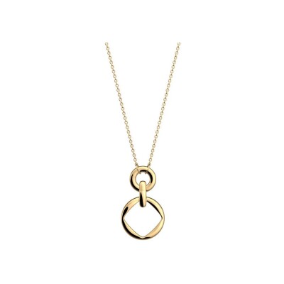 Collier Les Georgettes Runway en laiton finition dorée, 20 mm