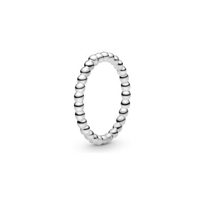 Bague Purely Pandora perlée en argent, taille 54