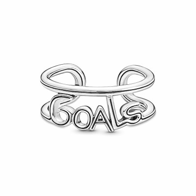 Bague ouverte Pandora Me Goals en argent, taille 54