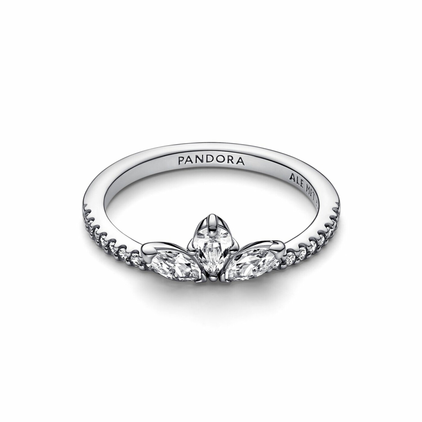 Bague Pandora Timeless Herbier Scintillant en argent, taille 56