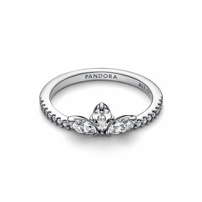 Bague Pandora Timeless Herbier Scintillant en argent, taille 60