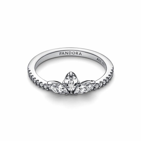 Bague Pandora Timeless Herbier Scintillant en argent, taille 58