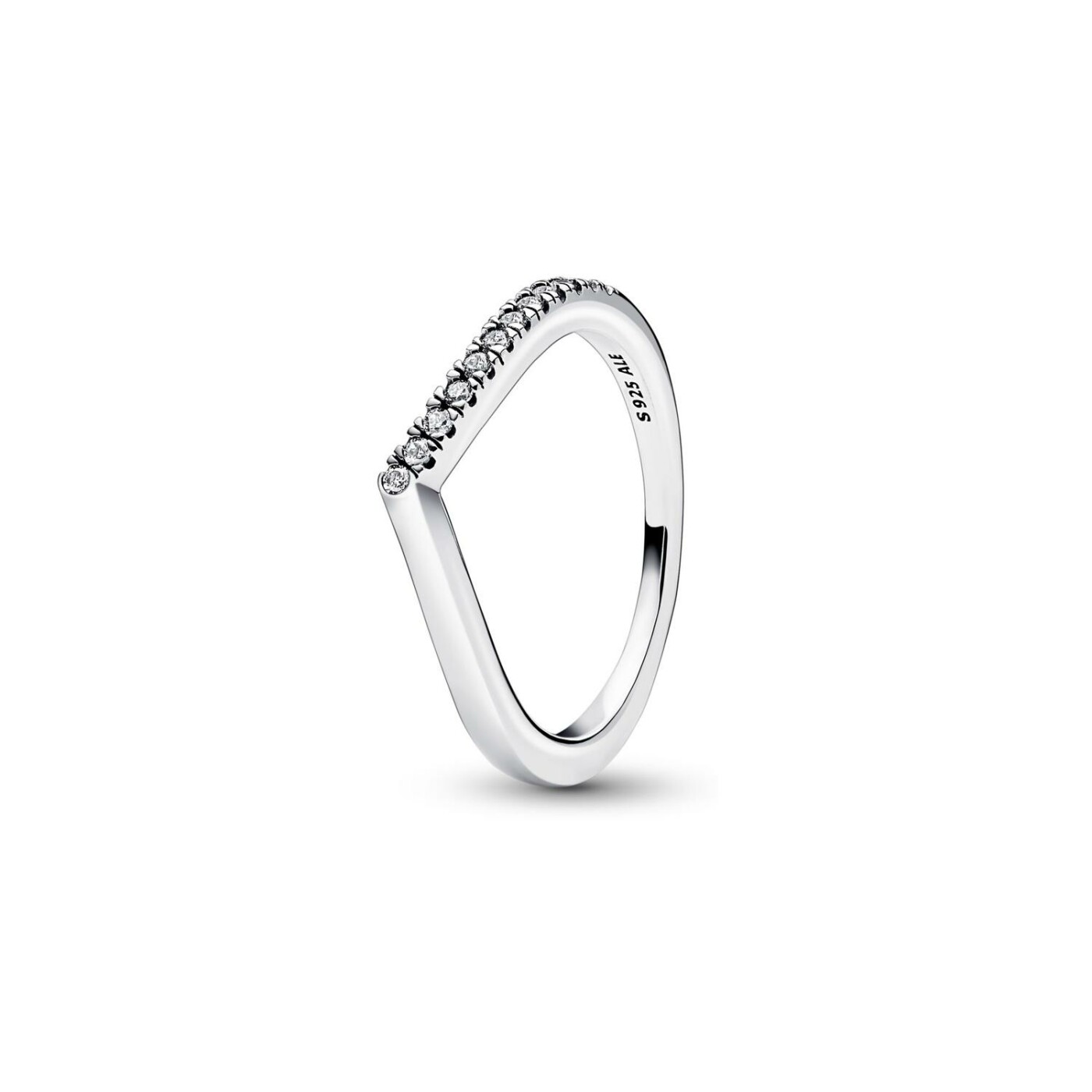 Bague Pandora Timeless Semi-scintillante Vœu en argent, taille 48