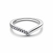 Bague Pandora Timeless Semi-scintillante Vœu en argent, taille 58