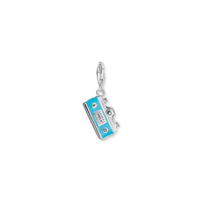 Charm Thomas Sabo Charm Club en argent, email, corindon et oxydes de zirconium