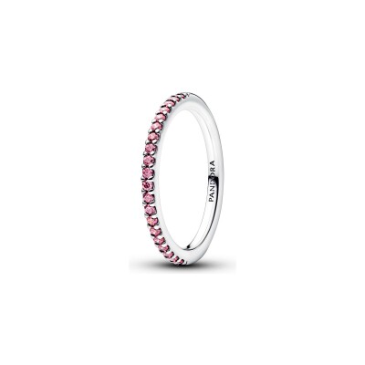 Bague Pandora Timeless en argent et oxyde de zirconium, taille 52