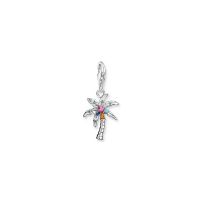 Charm Thomas Sabo Charm Club en argent, corindon et oxydes de zirconium