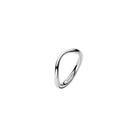 Bague Pandora De Forme Organique en argent, taille 52