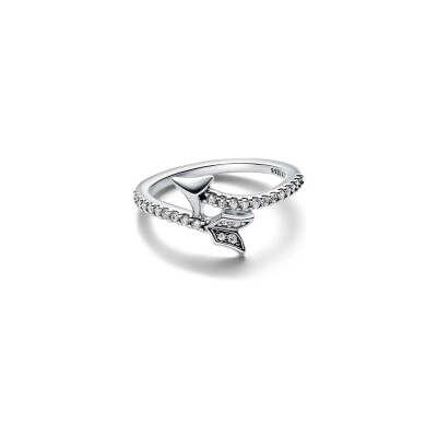 Bague Pandora Moments flèche scintillante en argent taille 52