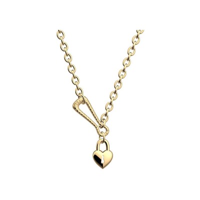Collier Les Georgettes Afterwork en laiton finition dorée