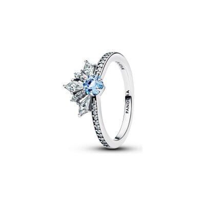 Bague Disney x Pandora La Reine des Neiges Diadème d’Elsa en argent et oxydes de zirconium, taille 50