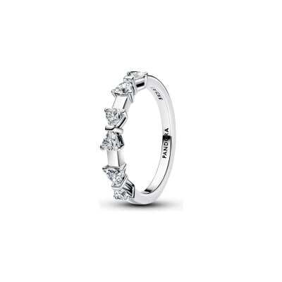 Bague Pandora Nœuds en argent et oxydes de zirconium, taille 52