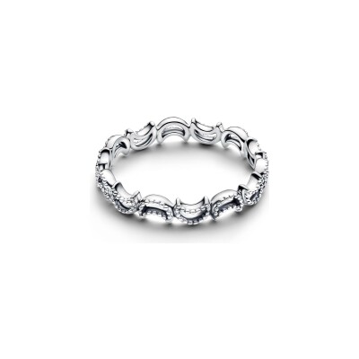 Bague Pandora Croissant de Lune en argent, taille 52