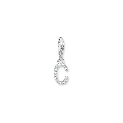 Pendentif Thomas Sabo Charm Club en argent et oxyde de zirconium