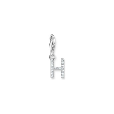 Pendentif Thomas Sabo Charm Club en argent et oxyde de zirconium