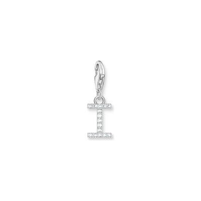 Pendentif Thomas Sabo Charm Club en argent et oxyde de zirconium