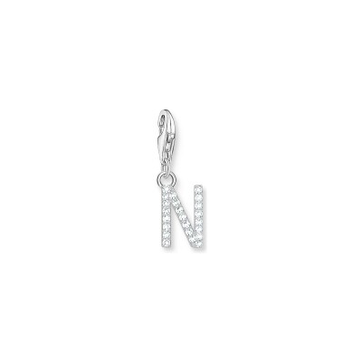 Pendentif Thomas Sabo Charm Club en argent et oxyde de zirconium