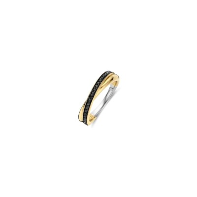 Bague Ti Sento en argent et oxydes de zirconium