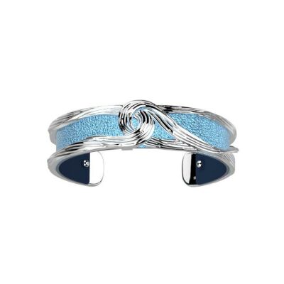 Bracelet manchette Harry Potter X Les Georgettes Présage en laiton finition argentée, 14 mm