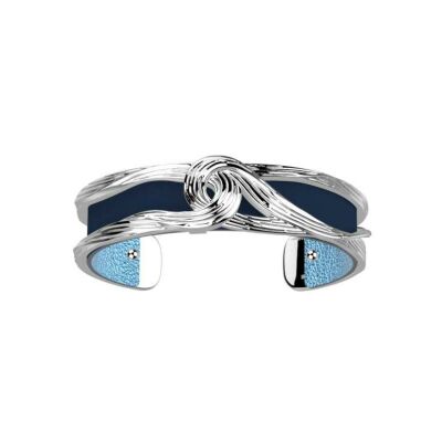Bracelet manchette Harry Potter X Les Georgettes Présage en laiton finition argentée, 14 mm