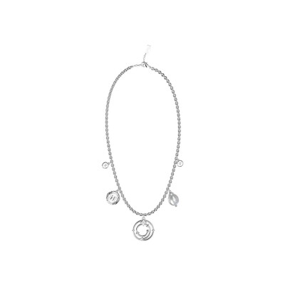 Collier Harry Potter X Les Georgettes Enchantement en laiton finition argentée, 20 mm