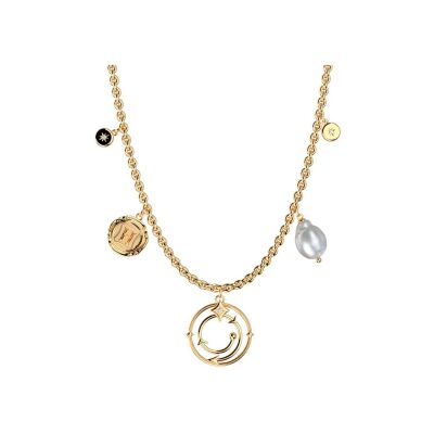 Collier Harry Potter X Les Georgettes Enchantement en laiton finition dorée, 20 mm