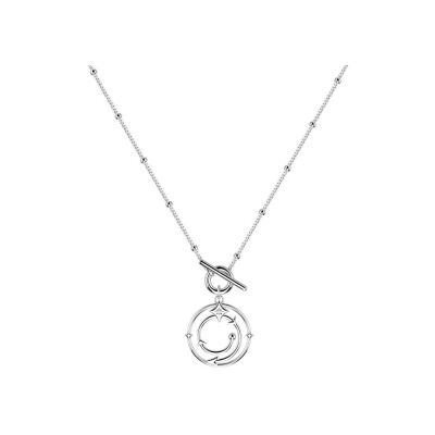 Collier Harry Potter X Les Georgettes Enchantement en laiton finition argentée, 20 mm