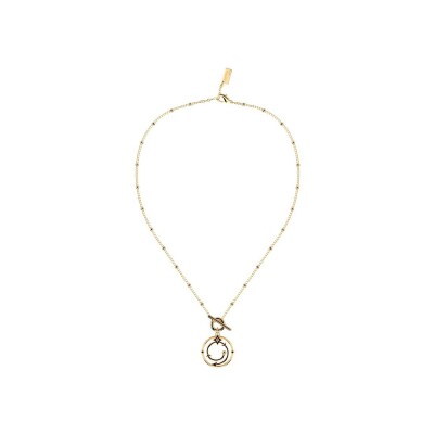 Collier Harry Potter X Les Georgettes Enchantement en laiton finition dorée, 20 mm