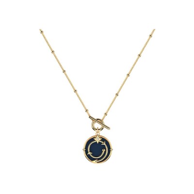 Collier Harry Potter X Les Georgettes Enchantement en laiton finition dorée, 20 mm