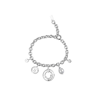Bracelet Harry Potter X Les Georgettes Enchantement en laiton finition argentée, 20 mm