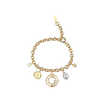 Bracelet Harry Potter X Les Georgettes Enchantement en laiton finition dorée, 20 mm